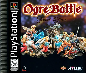 Ogre Battle - Limited Edition (US) box cover front